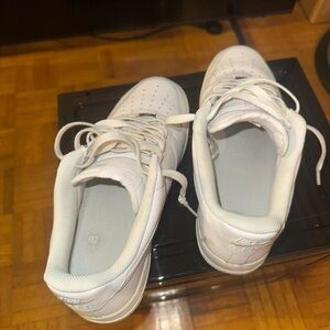 Men’s White Air Force 1’s